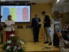 Una imagen del salón de actos del Santa Bárbara. /SN