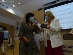 Una imagen del salón de actos del Santa Bárbara. /SN