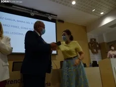 Una imagen del salón de actos del Santa Bárbara. /SN