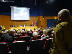 Una imagen del acto celebrado en el Campus Duques de Soria de la UVa. /SN