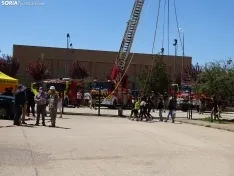 Una imagen de la actividad escolar este mediodía. /SN