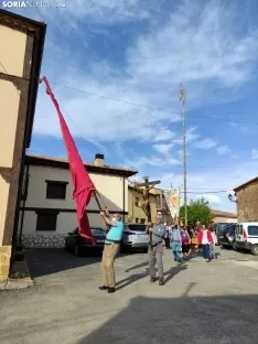 Una imagen de la jornada festiva en honor a San Isidro en Quintanilla. /LTG