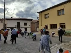 Una imagen de la jornada festiva en honor a San Isidro en Quintanilla. /LTG