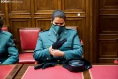 Rueda de prensa de la Guardia Civil y la Subdelegación del Gobierno. Cirilo Vargas