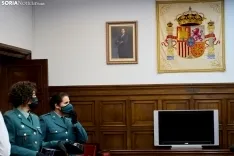 Rueda de prensa de la Guardia Civil y la Subdelegación del Gobierno. Cirilo Vargas
