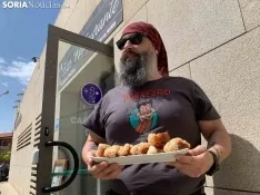 Una imagen de los viajeros hoy en la capital. /SN
