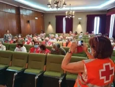 Foto 3 - Los voluntarios de Cruz Roja Soria se re&uacute;nen en Almaz&aacute;n