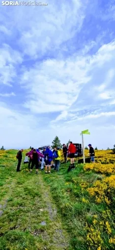 Foto 19 - Fotos: la Asociaci&oacute;n Amigos del Moncayo sube al Moncayo una Virgen de los Milagros de chapa