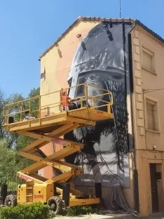 Foto 4 - Este s&aacute;bado se inaugura el mural cidiano de San Esteban