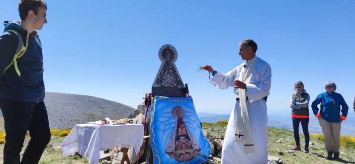 Fotos: La nueva Virgen de los Milagros del Moncayo ya está bendecida