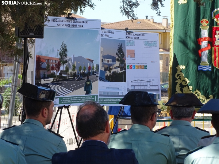 9 Guardias Civiles para dar servicio a una demarcación de más de 400 km2 en San Esteban de Gormaz