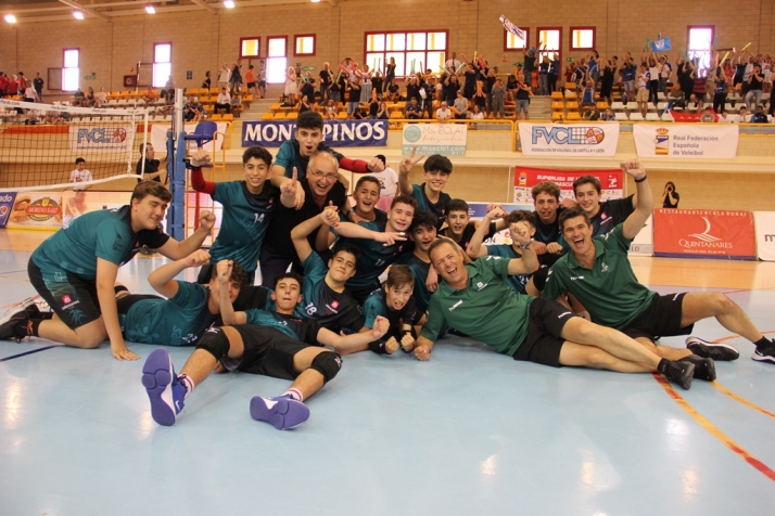 Crónica: Salesianos Elche repite como campeón del Campeonato de España de Volei Infantil en Soria