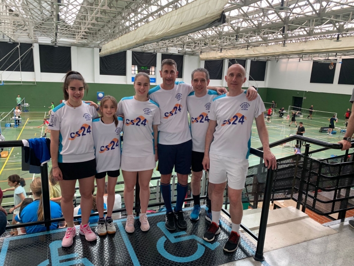 Varias medallas para el bádminton soriano en Vitoria