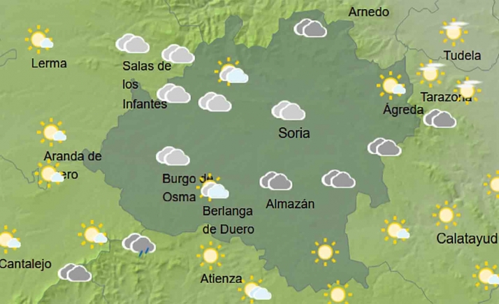 El tiempo en Soria: Descienden las máximas