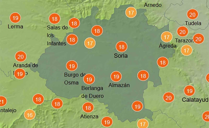 El tiempo en Soria: Suben las temperaturas