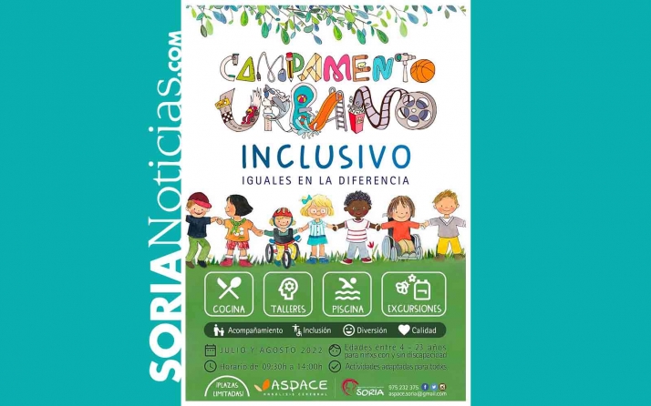 ASPACE propone un campamento inclusivo para este verano