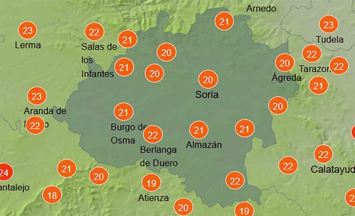 El tiempo en Soria: Notable subida de las temperaturas