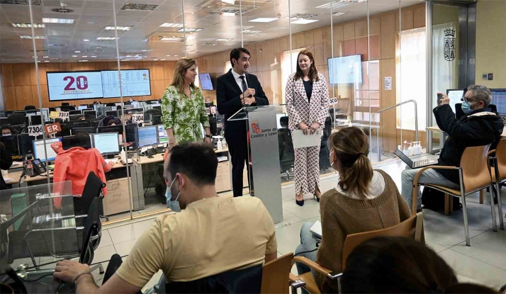 La provincia de Soria cursó más de 9.500 llamadas al 1-1-2 durante 2021  