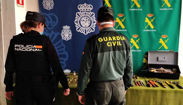 Cinco detenidos en Soria gracias a una actuación conjunta entre Guardia Civil y Policía Nacional