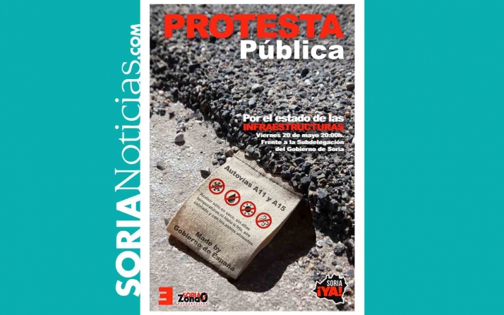 Soria Ya volverá a concentrarse para exigir la conclusión de las autovías