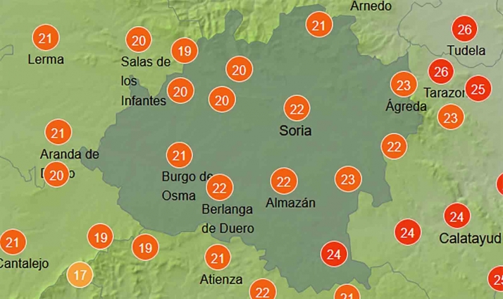 El tiempo en Soria: Mejoran las temperaturas