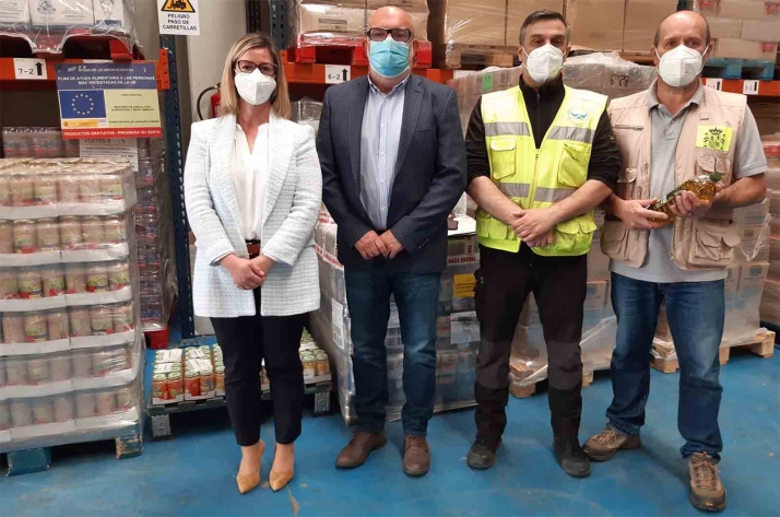 Llega la primera fase del Programa  2022 en el Banco de Alimentos de Soria