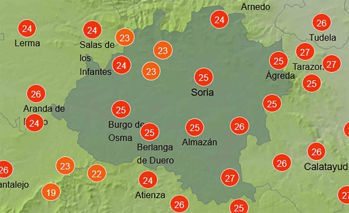 El tiempo en Soria: Llegan días de verano