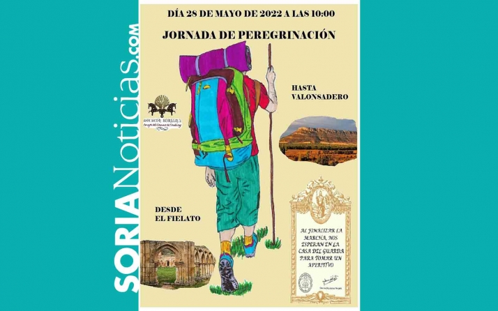 El 28, ruta de los Amigos del Camino de Santiago