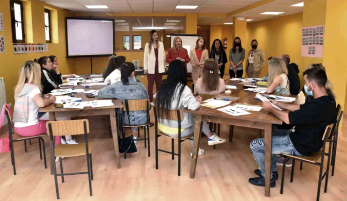 La Junta abre en Abejar un aula de atención educativa para refugiados ucranianos adultos