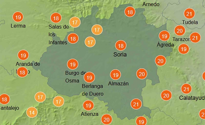 El tiempo en Soria: Bajan las temperaturas