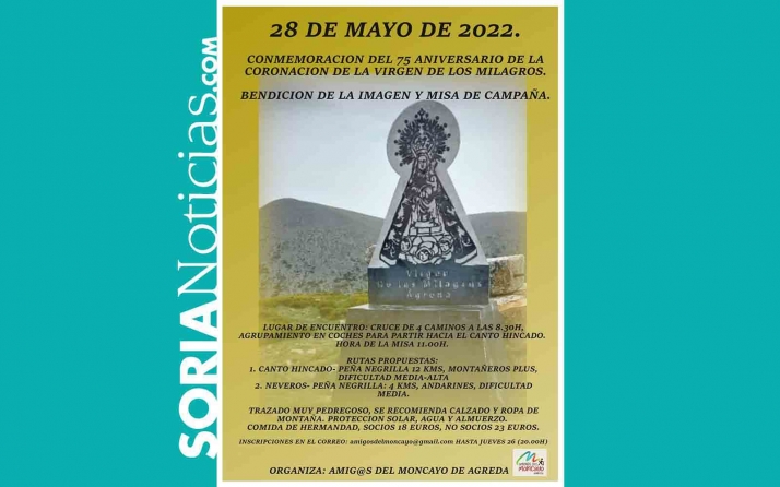 Este sábado, misa de campaña en el Moncayo