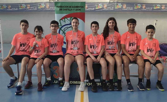 Sobresaliente actuación del Valonsadero Bádminton en el Regional Sub15