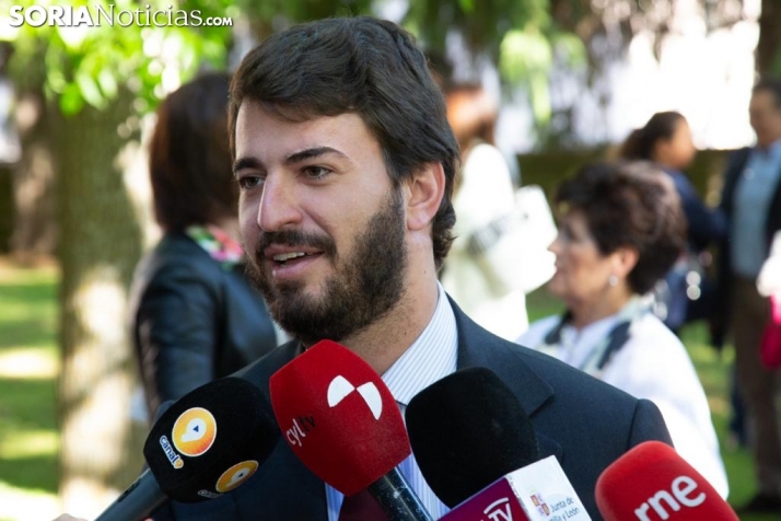 Juan García Gallardo, vicepresidente de la Junta de Gastilla y León. /María Ferrer