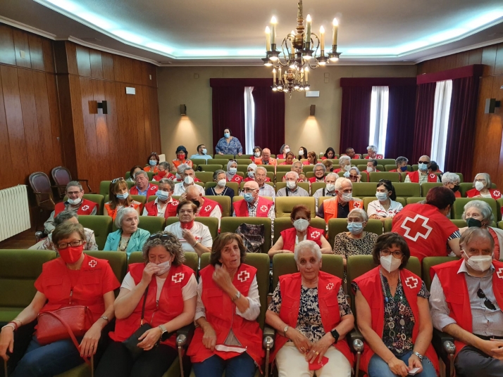 Los voluntarios de Cruz Roja Soria se reúnen en Almazán