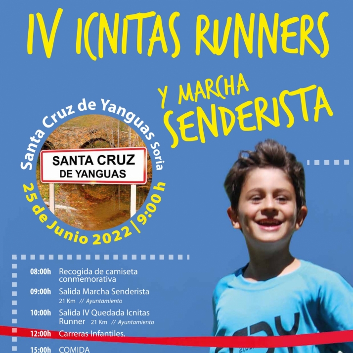 La IV Icnitas Runners y marcha senderista se celebrará el 25 de junio