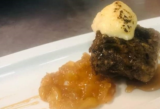 La tapa Frisona, ganadora del concurso de las II Jornadas de la Manzana de Soria