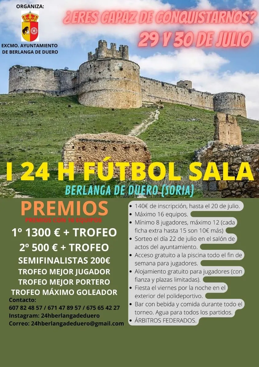 Foto 2 - Las 24 horas de f&uacute;tbol en Berlanga entregar&aacute;n m&aacute;s de 2.000 euros en premios