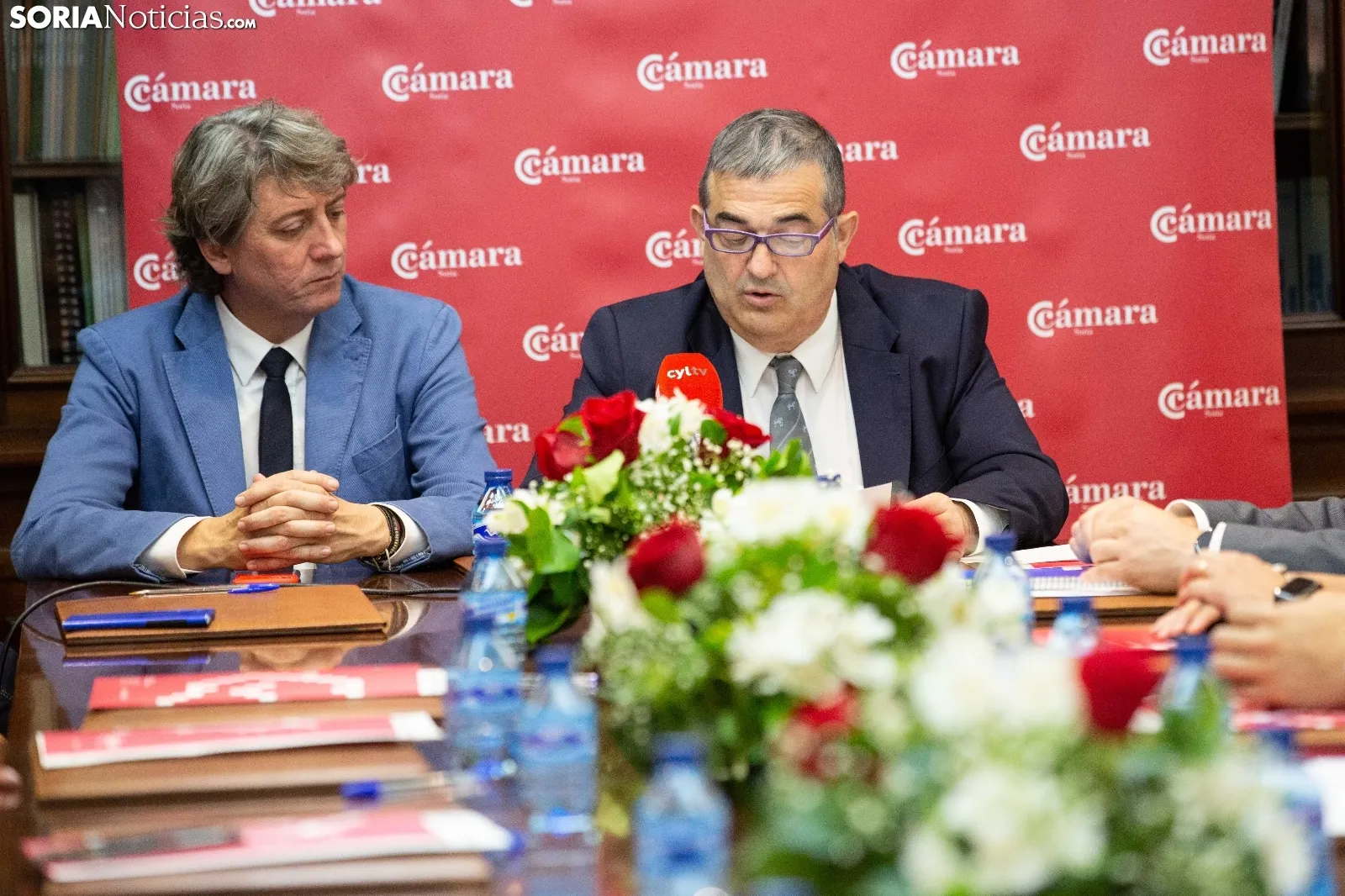 Sesión constitutiva de la Cámara de Comercio de Soria 2022. María Ferrer