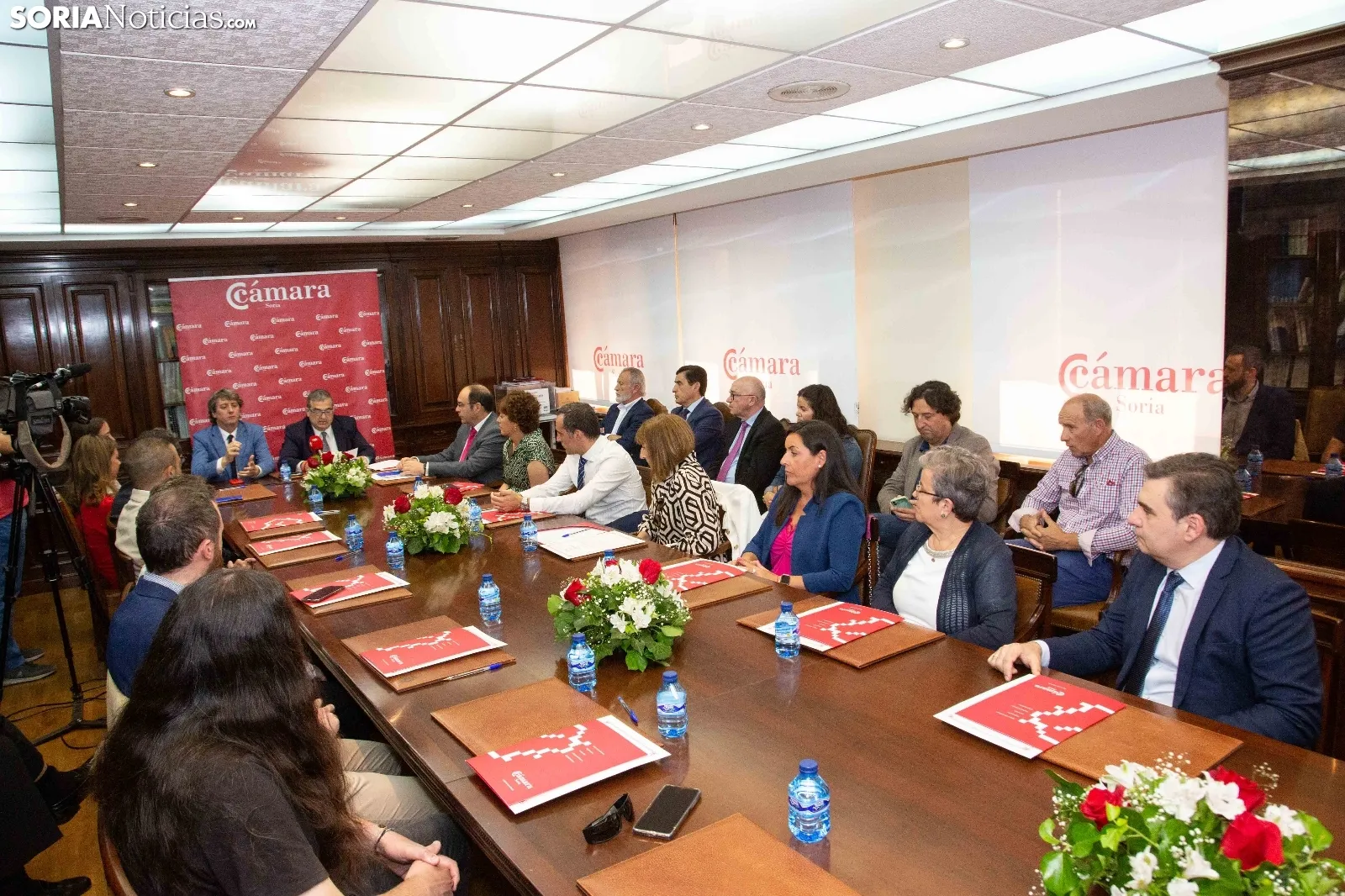 Sesión constitutiva de la Cámara de Comercio de Soria 2022. María Ferrer