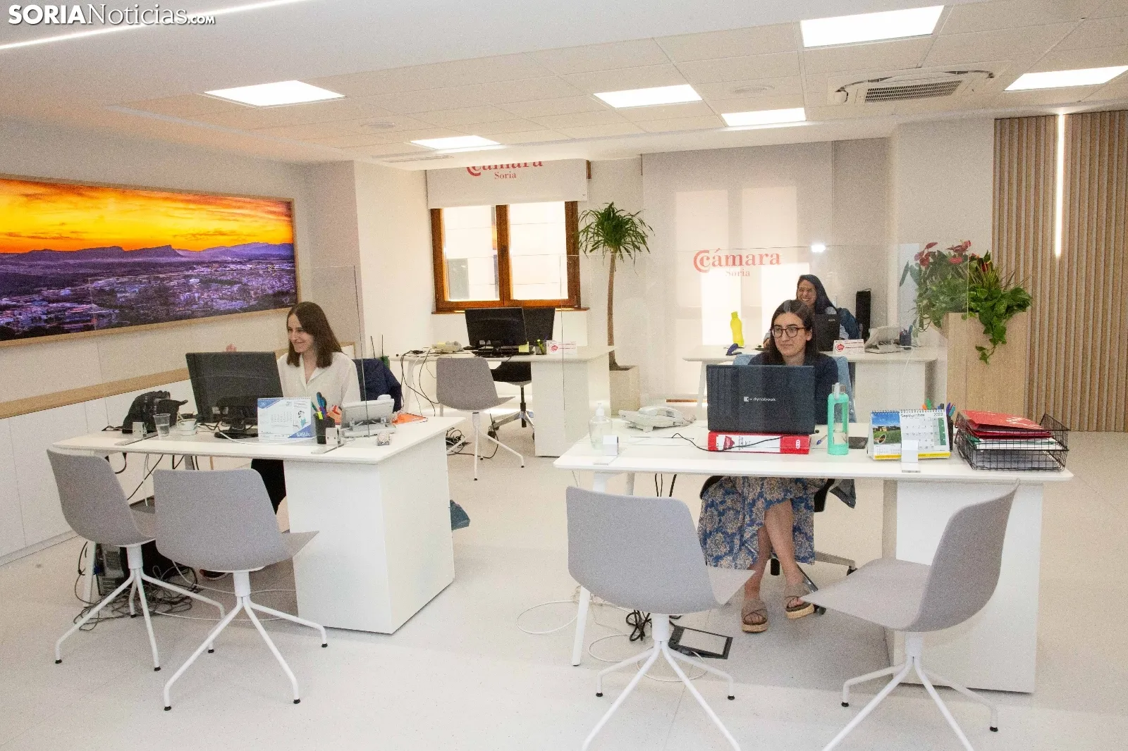 Sesión constitutiva de la Cámara de Comercio de Soria 2022. María Ferrer