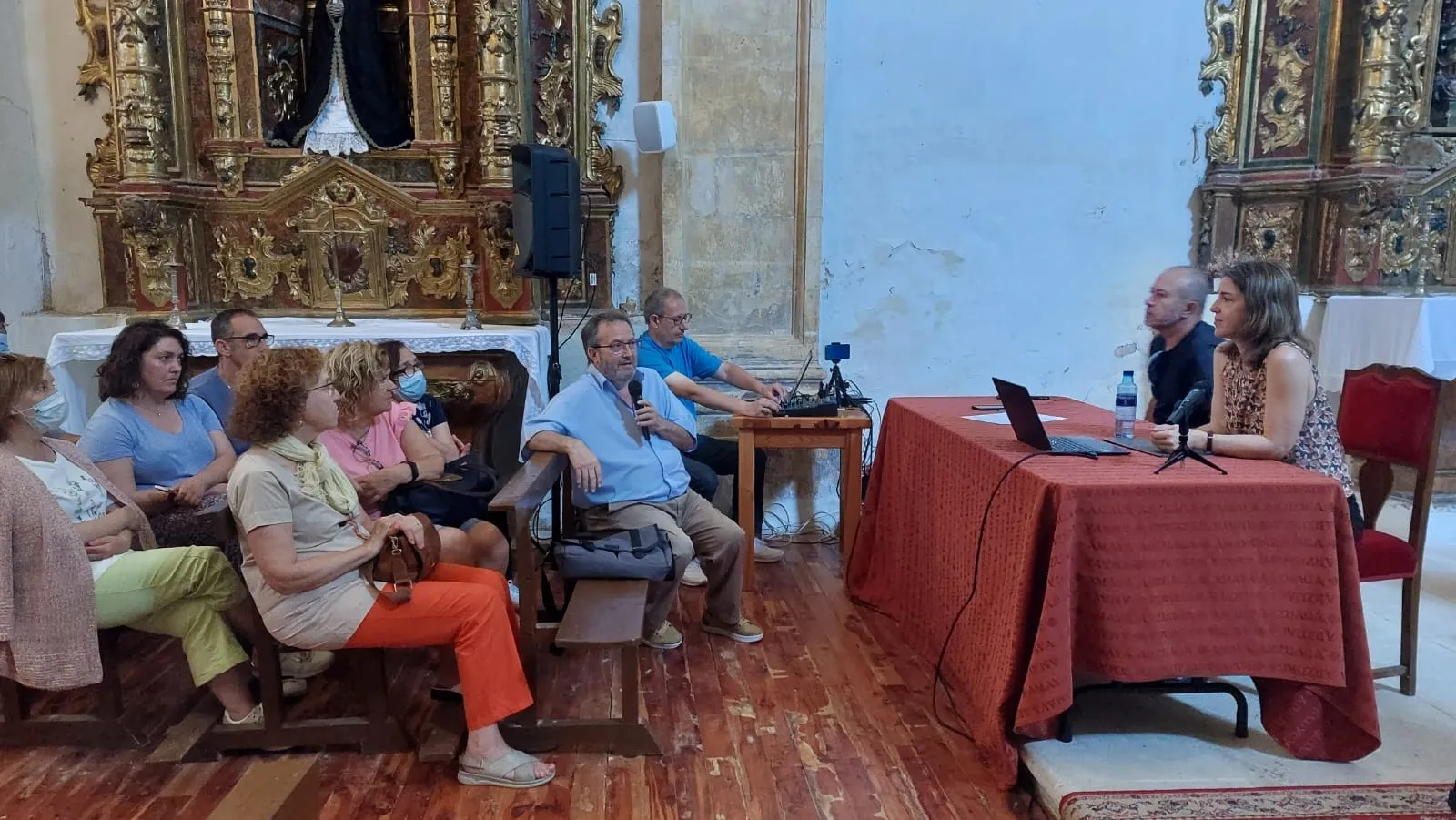 Una imagen de la conferencia. 