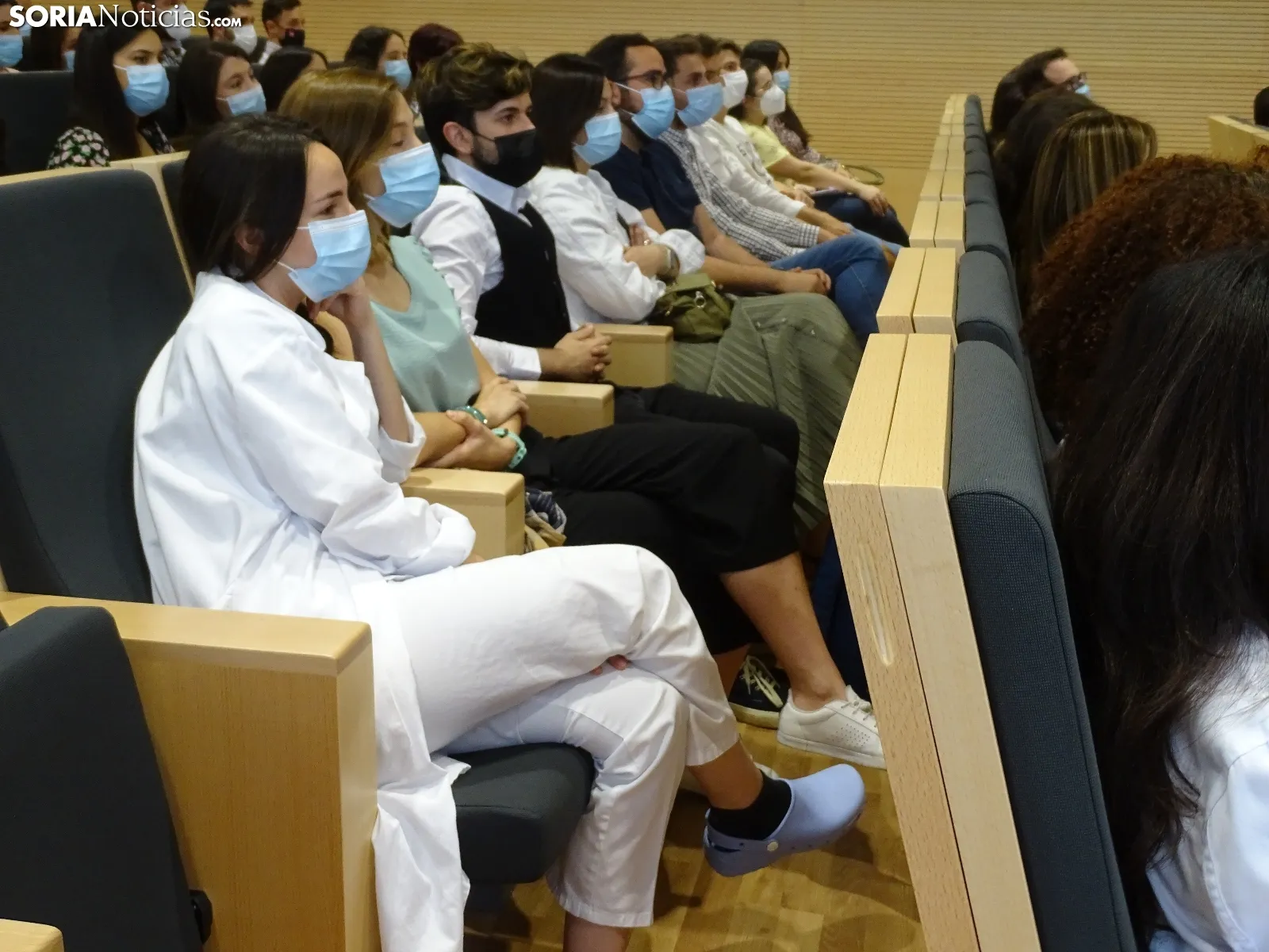 Una imagen del acto celebrado por la Gerencia de Salud de Soria este miércoles. /SN