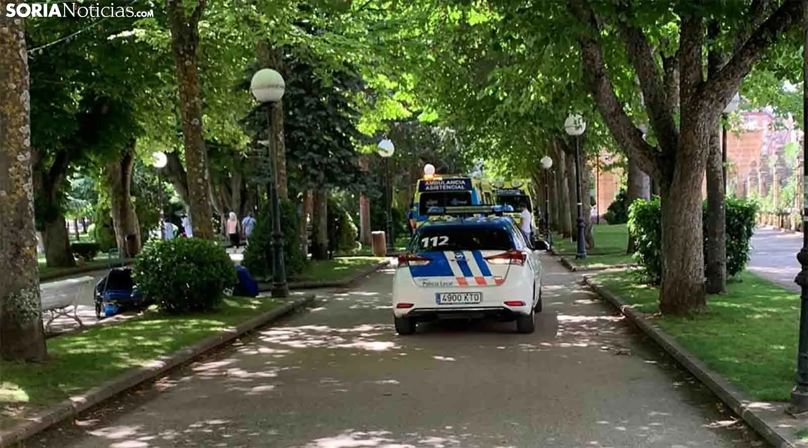 Foto 2 - Dos lesionadas por un atropello de bicicleta en la Dehesa