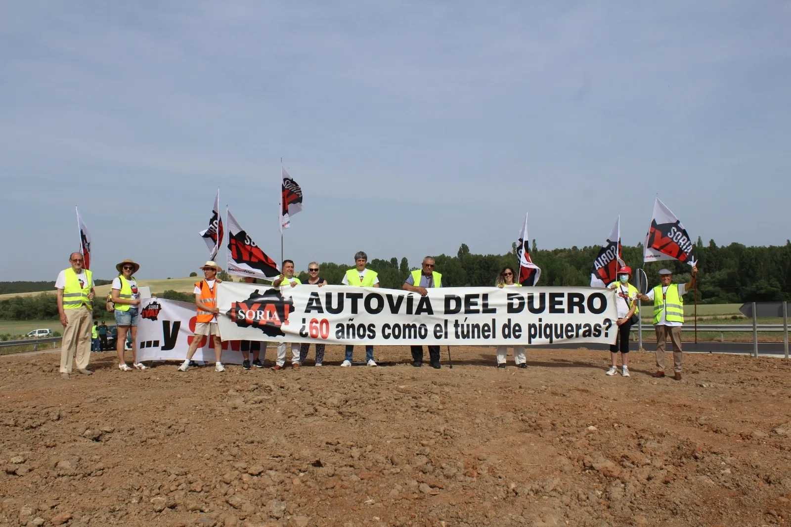 Acto de protesta de Soria ¡Ya!