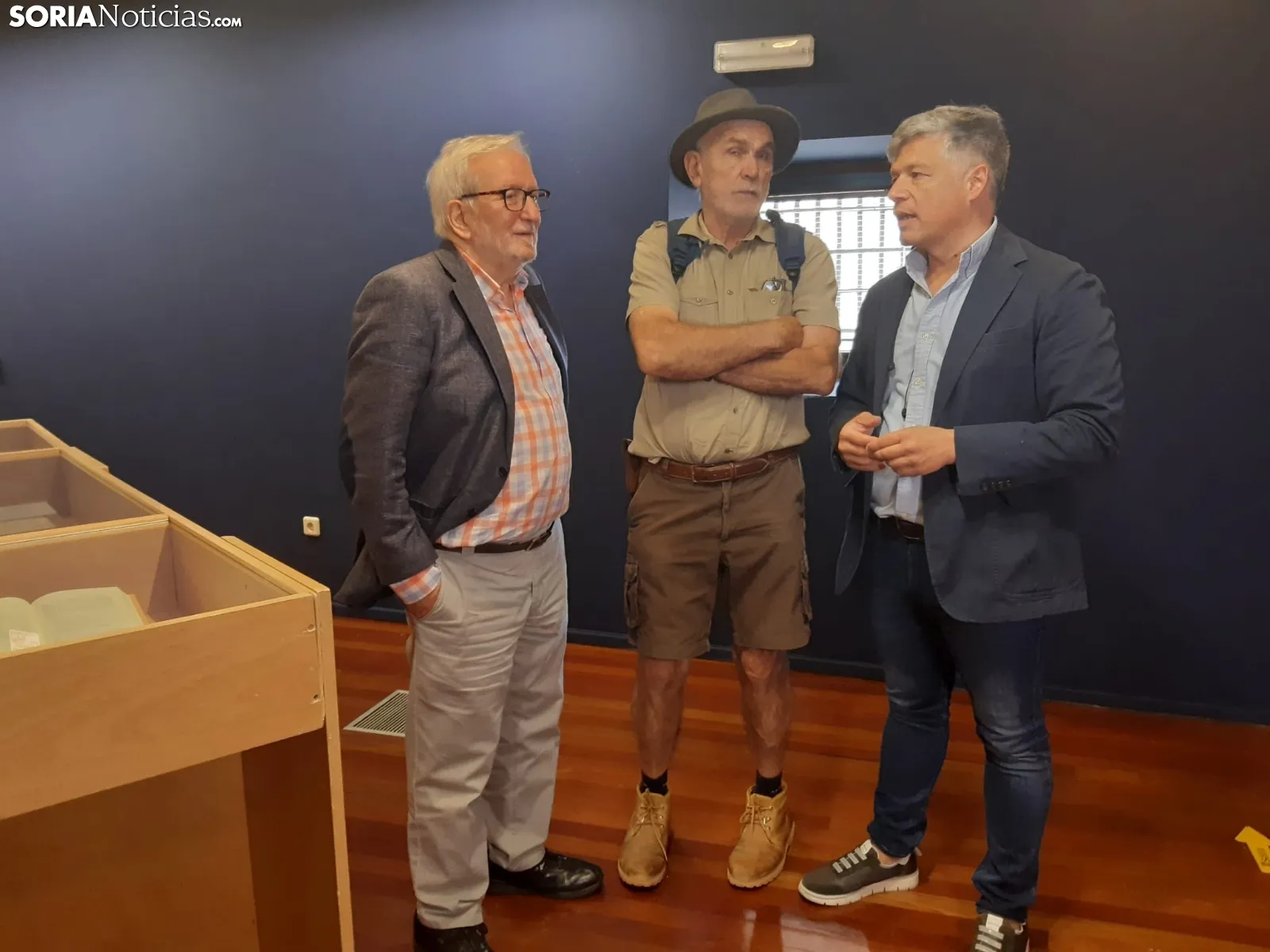 Exposición 'Del bifaz a la palabra. De Atapuerca a Valpuesta', en Soria.