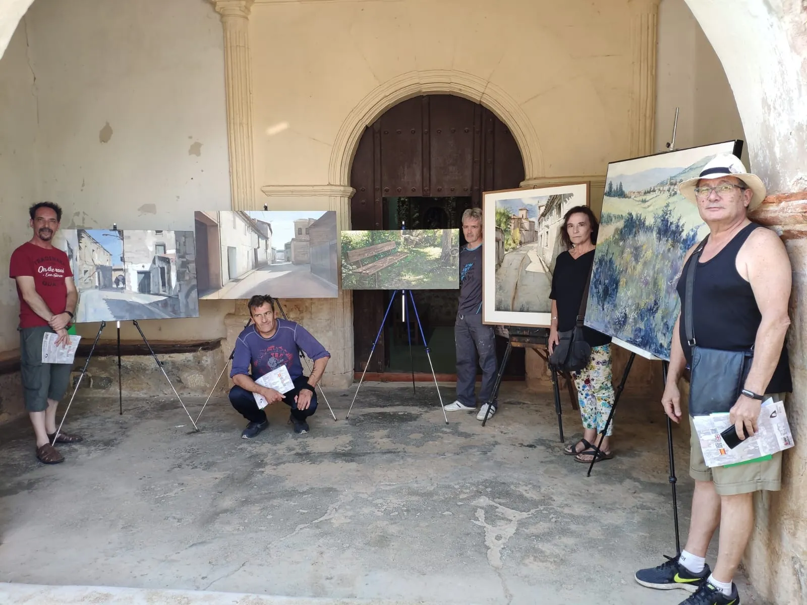 Foto 11 - Ra&uacute;l Gil se lleva el concurso de pintura de Valdelagua