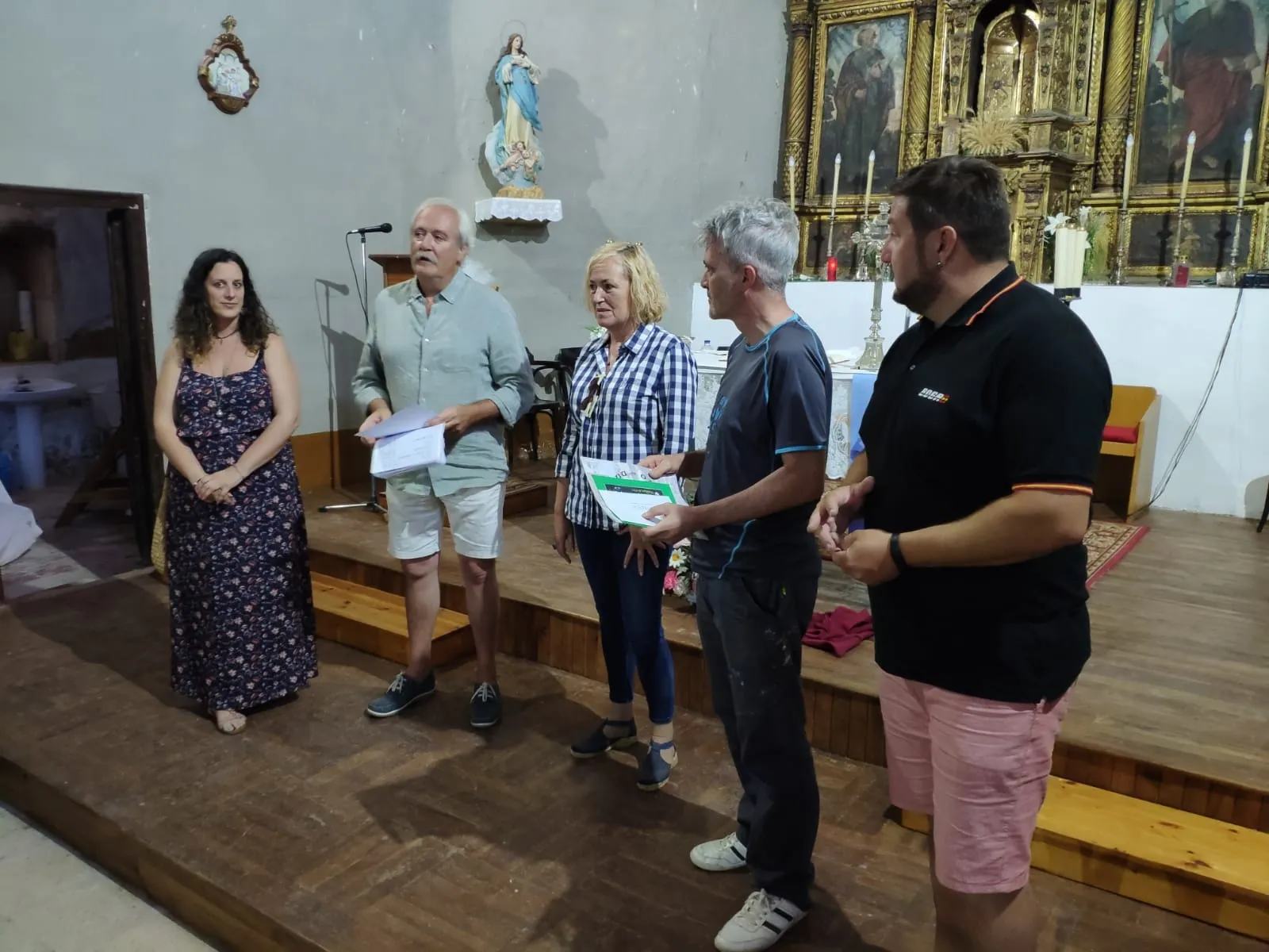 Foto 2 - Ra&uacute;l Gil se lleva el concurso de pintura de Valdelagua
