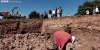 Una imagen de las excavaciones hoy, durante la visita oficial. /SN