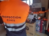 Jesús Ángel Peregrina recibe la primera dotación de la Agencia de Protección Civil de Arcos.
