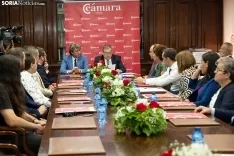 Sesión constitutiva de la Cámara de Comercio de Soria 2022. María Ferrer